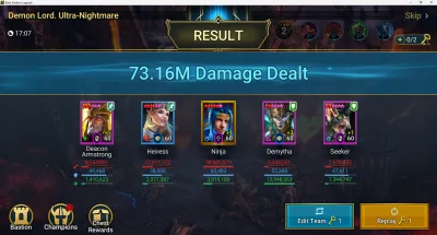 Raid optimization portfolio screenshot