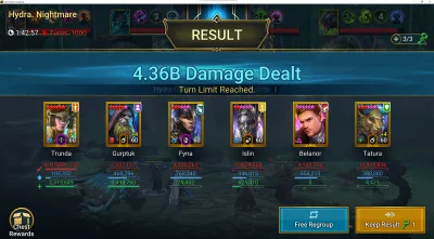 Raid optimization portfolio screenshot