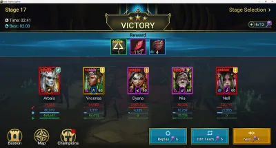 Raid optimization portfolio screenshot