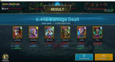 Raid optimization portfolio screenshot