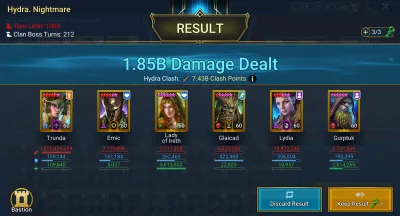 Raid optimization portfolio screenshot
